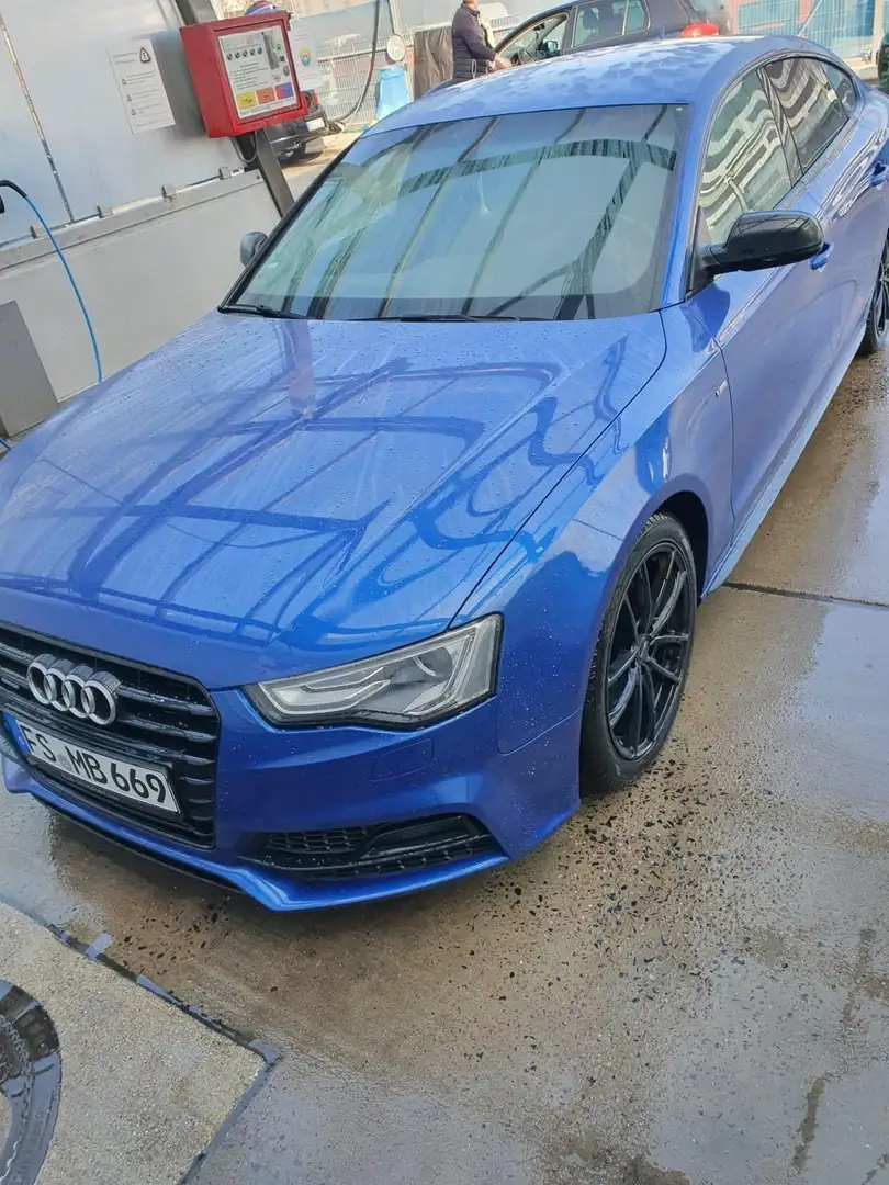 Audi A5 3.0 TDI Sportback quattro DPF S tronic Blau - 2