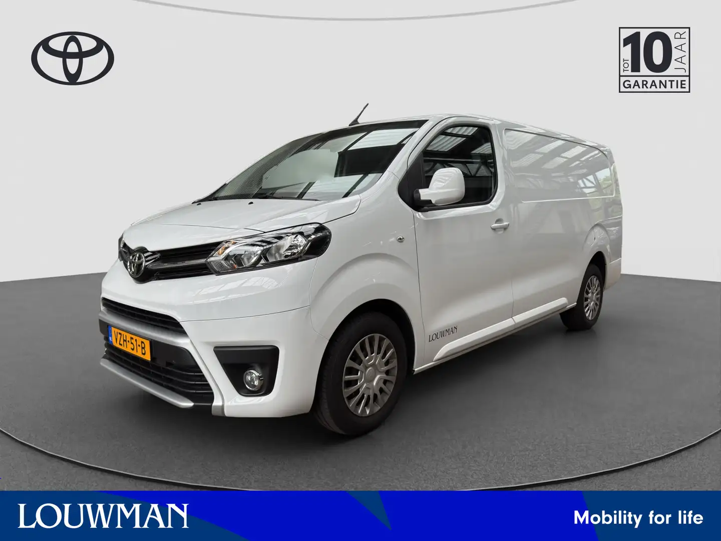 Toyota Proace Worker 2.0 D-4D Prof Long 3-pers | 145 PK | Airco Wit - 1