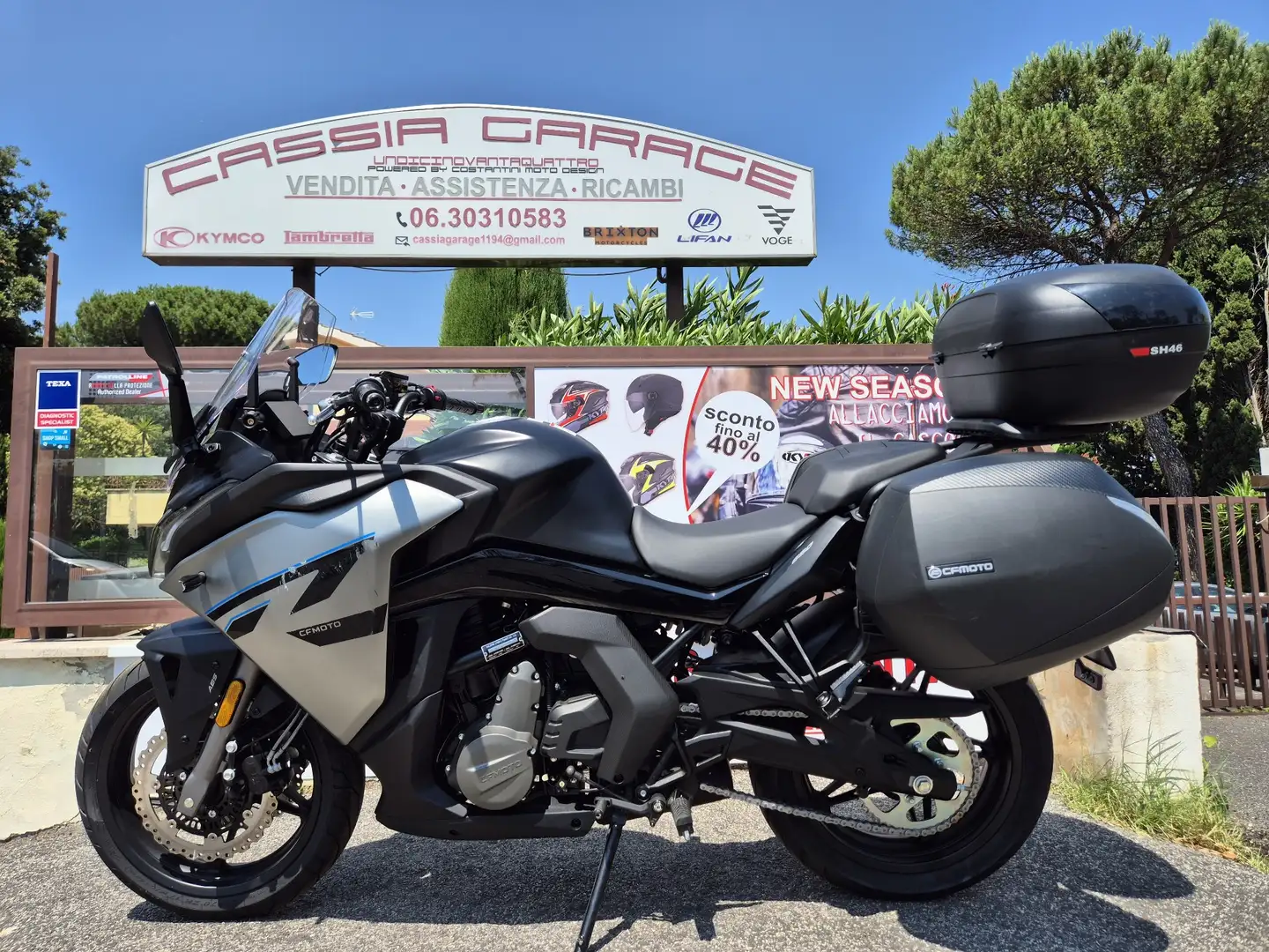 CFMOTO 650GT Gris - 2