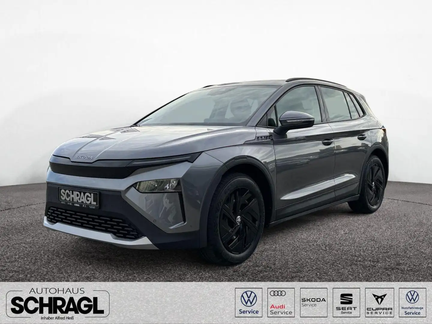 Skoda Elroq 50 Tour Studio+AHK+NAVI+KAM+SITZHZ+SIDE Gris - 1
