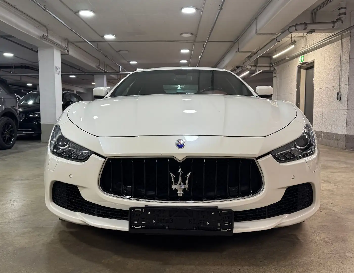 Maserati Ghibli Leder~Navi~Klima~Automatik~Schiebedach Weiß - 2