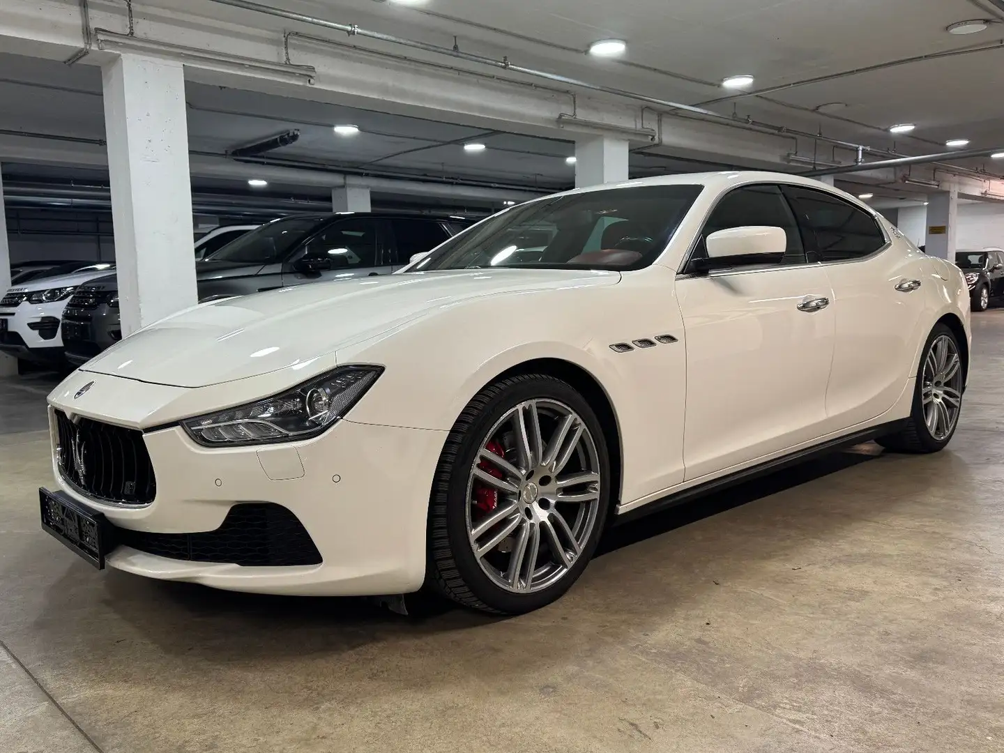 Maserati Ghibli Leder~Navi~Klima~Automatik~Schiebedach Weiß - 1