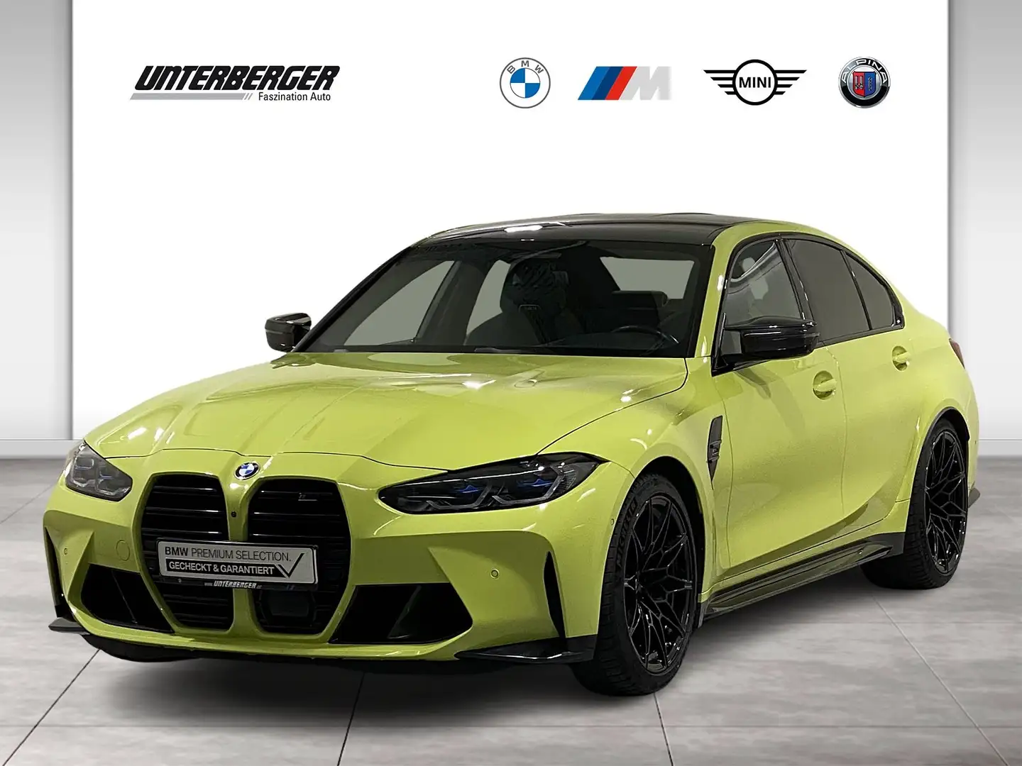 BMW M3 Competition M xDrive Limousine Carbon ACC DA+ Yellow - 1
