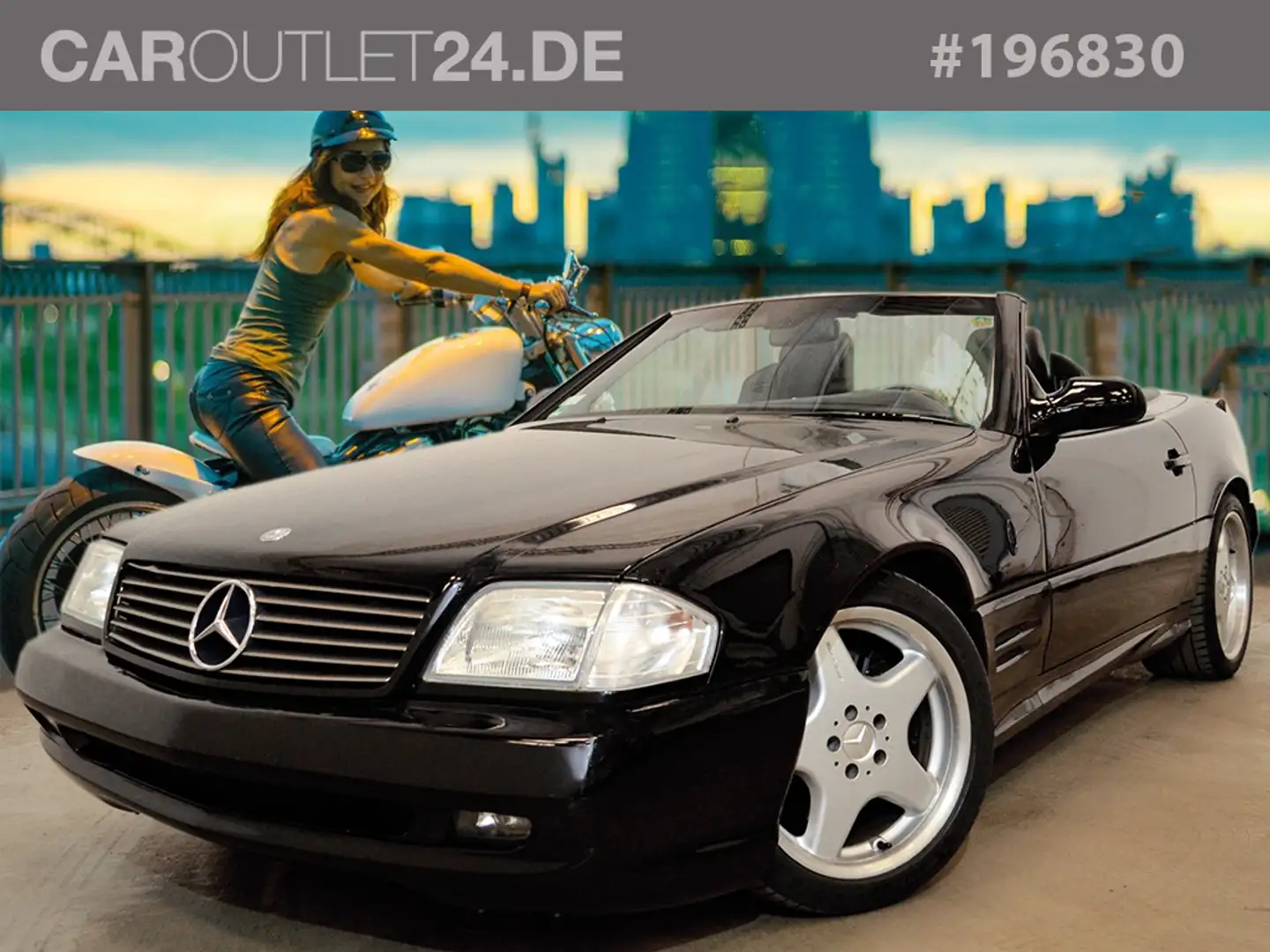 Mercedes-Benz SL 500 *18Zoll AMG seit 2017 im Besitz* Noir - 1