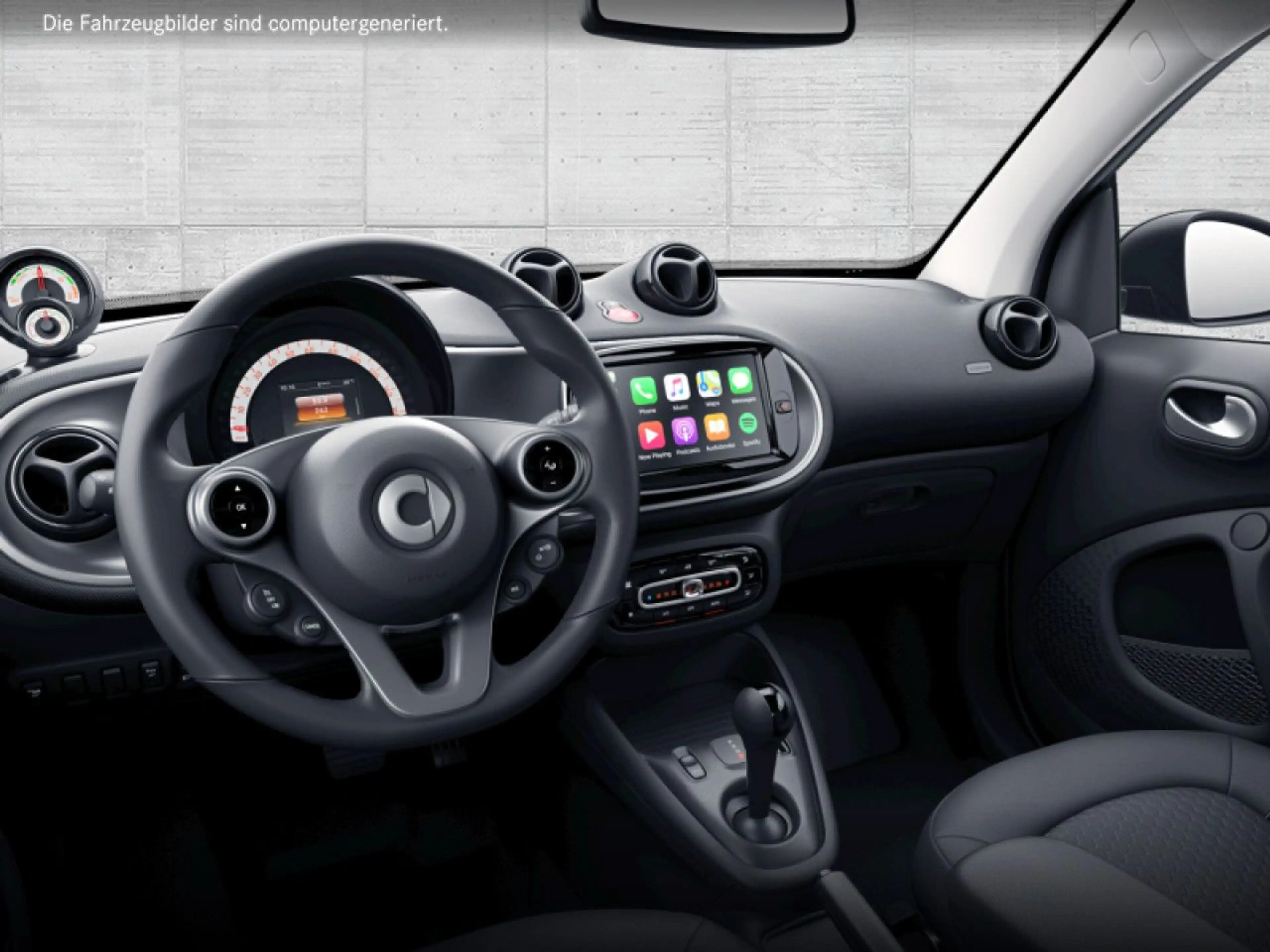 smart forTwo coupé 60kWed passion SHZ Pano PDC+Kamera — photo 10