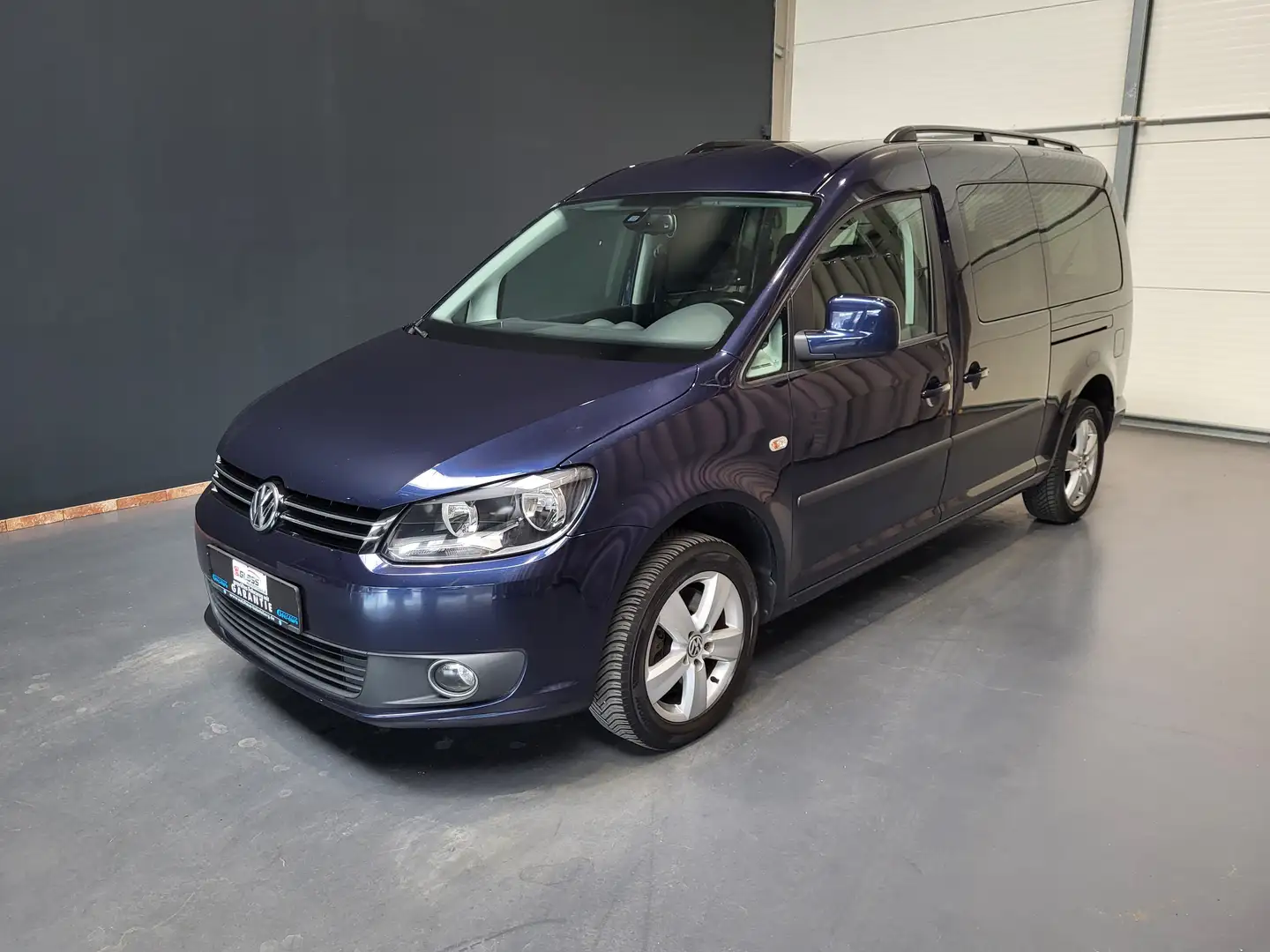 Volkswagen Caddy Maxi 1.6TDI Comfortline*7 Sitze|Sitzheizung|Klima Blau - 1