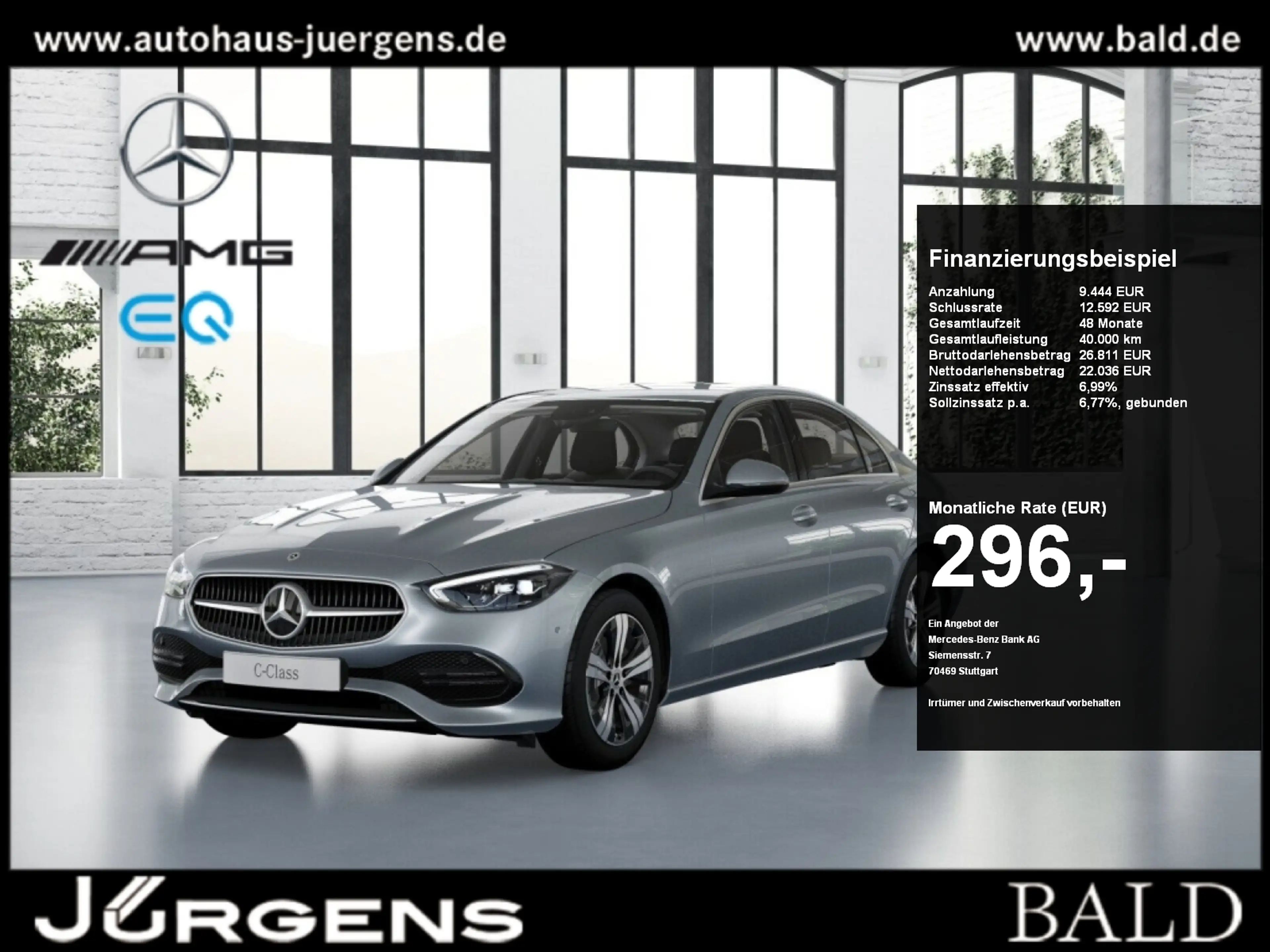Mercedes-Benz C 180 Avantgarde/Ambiente/LED/Kamera/Winter/Navi