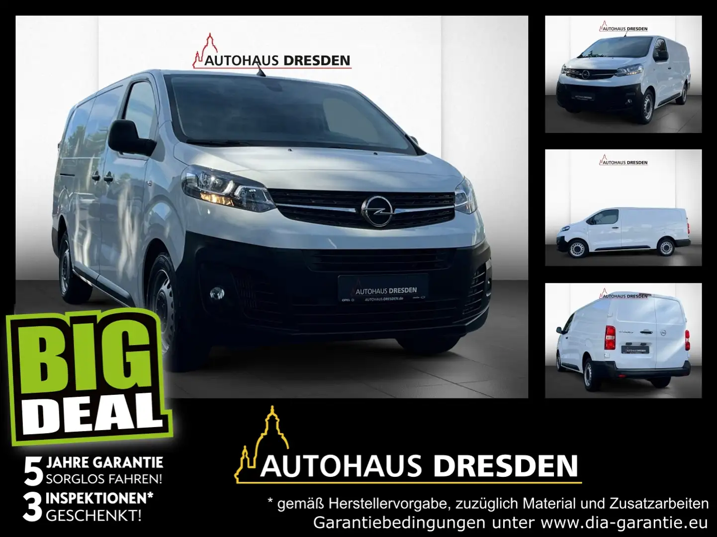 Opel Vivaro Kasten 2.0 D L (L3) Edition *TOTW*NAVI*SHZ Weiß - 1