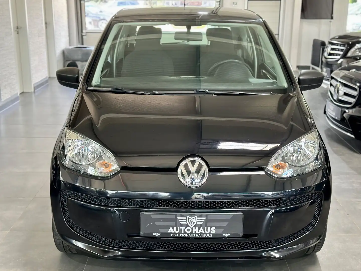 Volkswagen up! 1.0, Alu,Klima,CD,TÜV NEU, VOLL,TOP gepflegt Schwarz - 2
