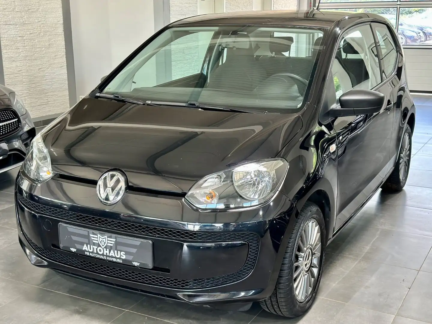 Volkswagen up! 1.0, Alu,Klima,CD,TÜV NEU, VOLL,TOP gepflegt Schwarz - 1