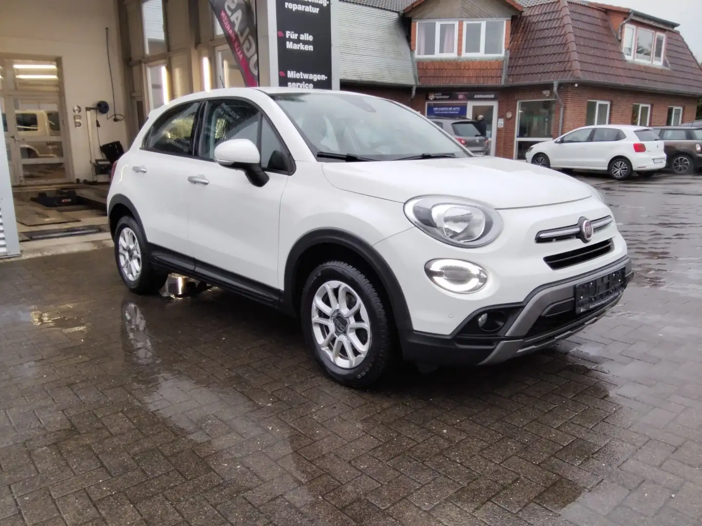 Fiat 500X Turbo City Cross/1.Hnd./AHK/RFK/PDC/SHZG/NAVI Blanco - 1