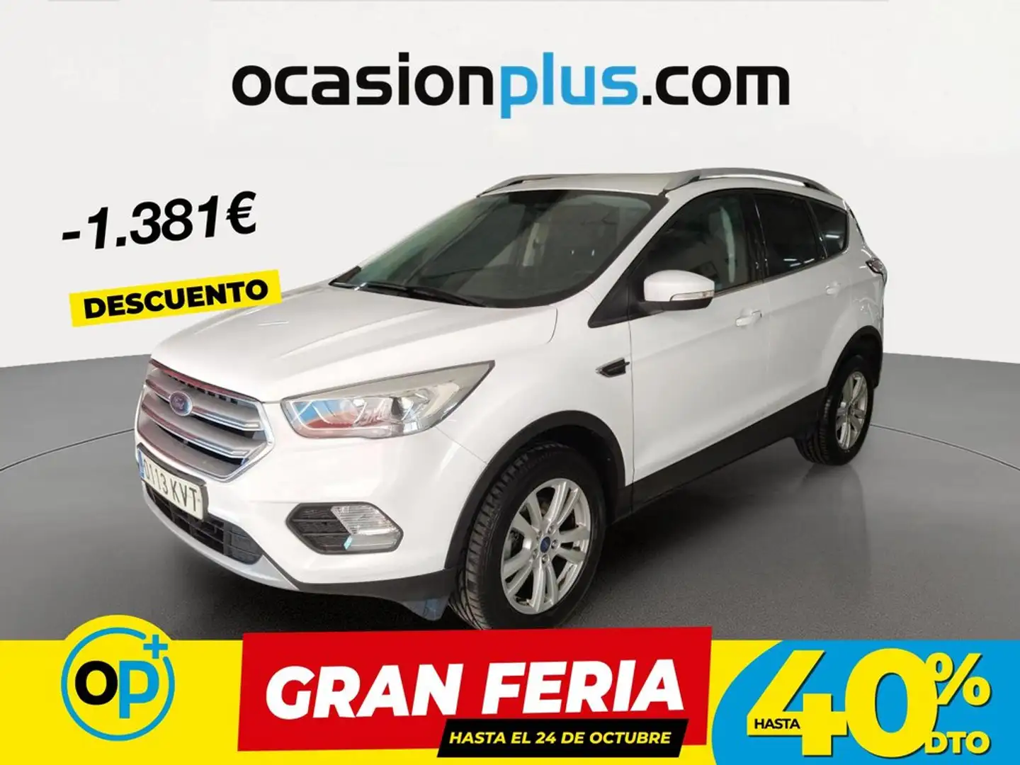 Ford Kuga 1.5 EcoB. Auto S&S Trend+ 4x2 120 Blanco - 1