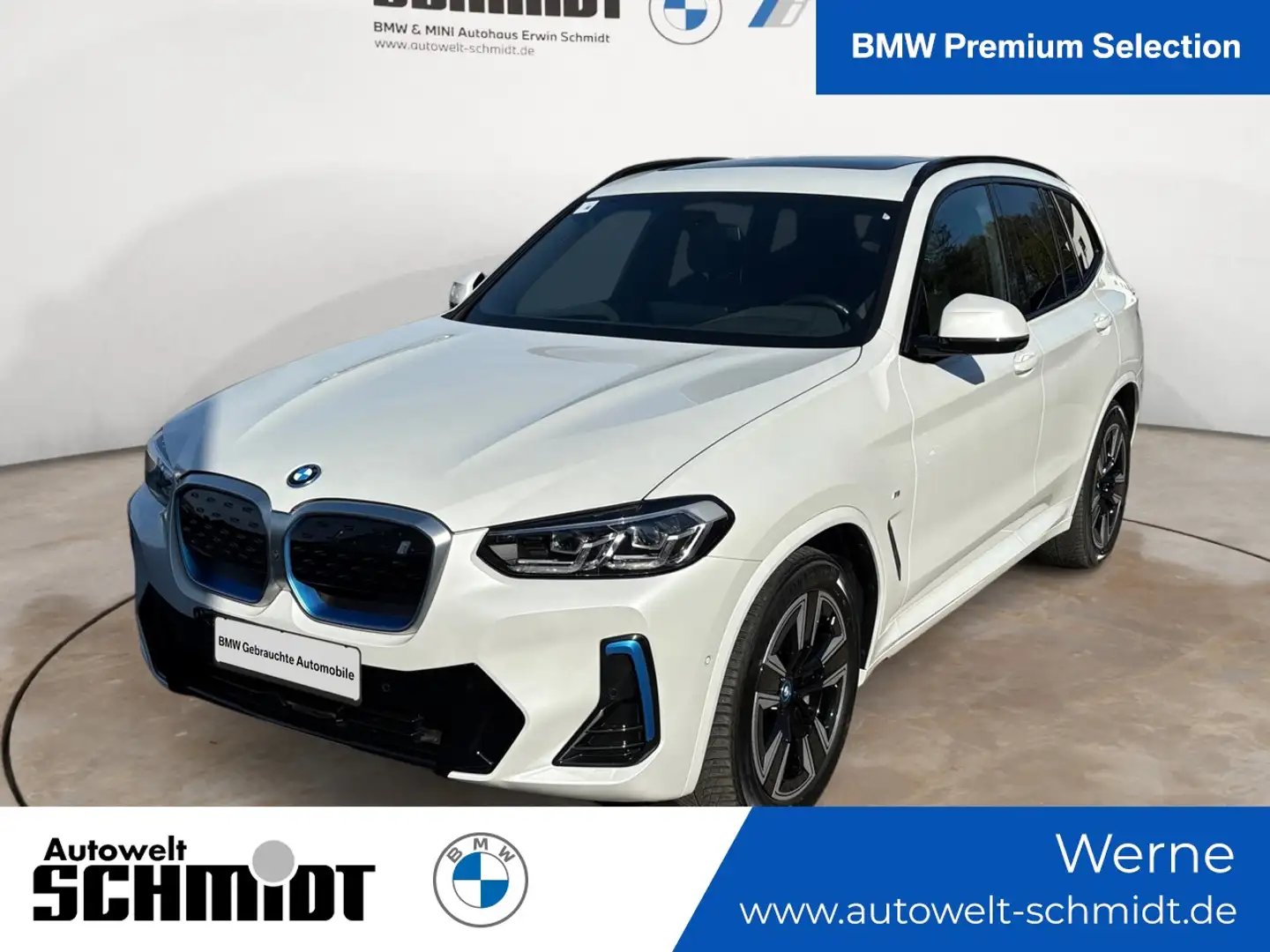 BMW iX3 Impressive M Sport /// + 2Jahre-BPS.GARANTIE Bianco - 1