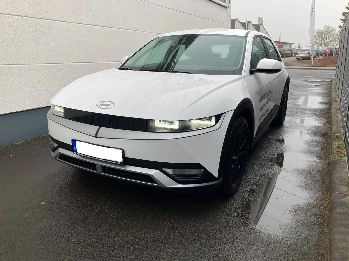 Hyundai IONIQ 5 DYNAMIQ 2WD 58kWh+LED+NAVI+ACC+SHZ Blanc - 1