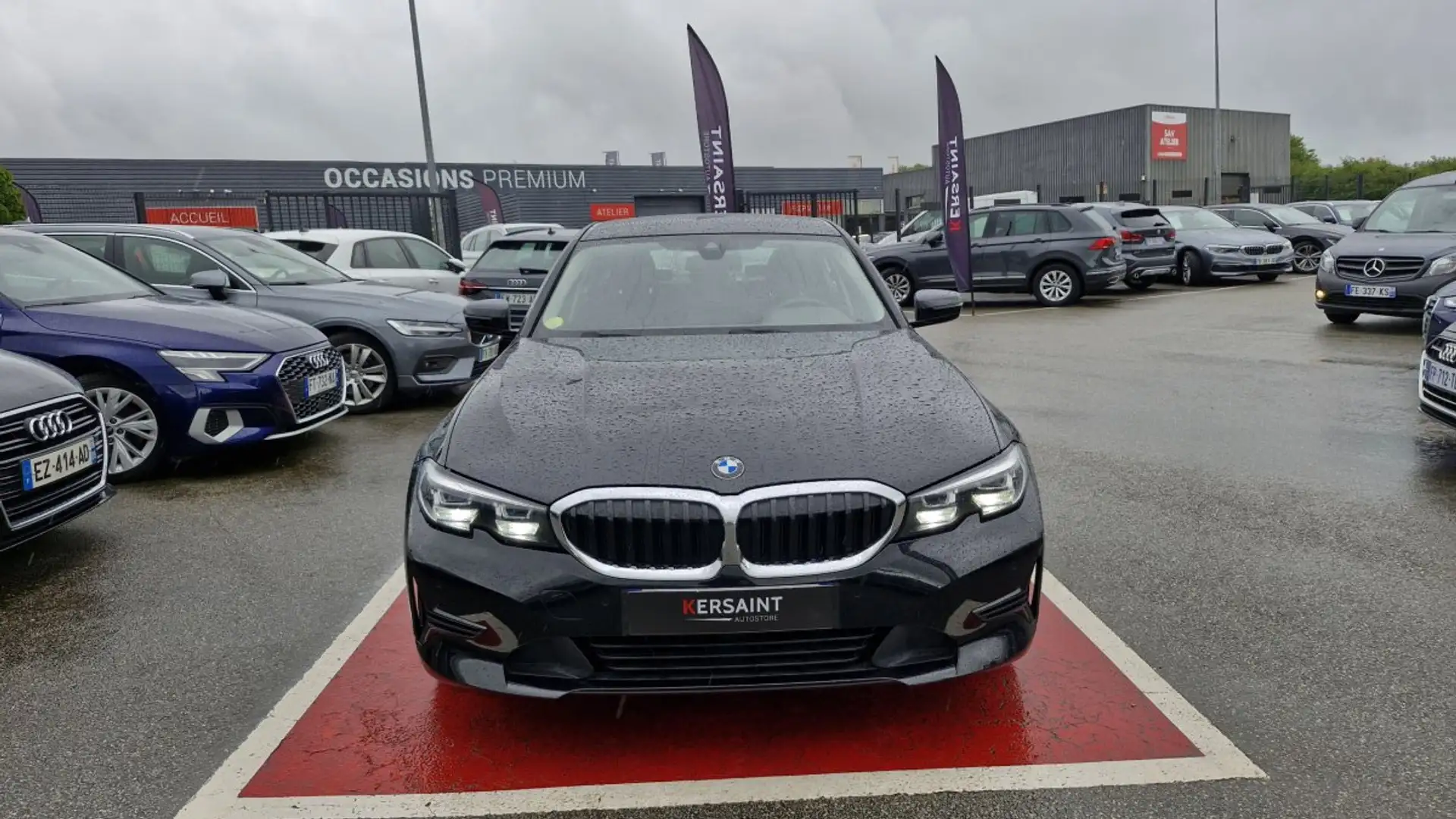BMW G20 316D 122 CH BVA8 LOUNGE Noir - 2