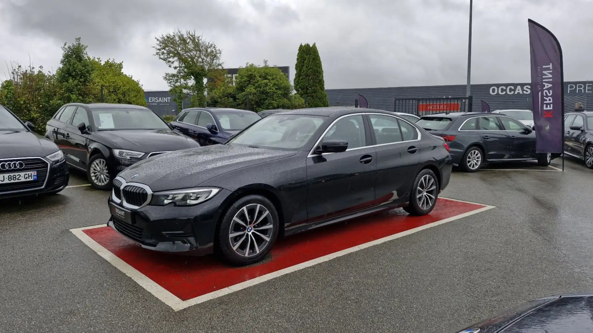 BMW G20 316D 122 CH BVA8 LOUNGE Noir - 1