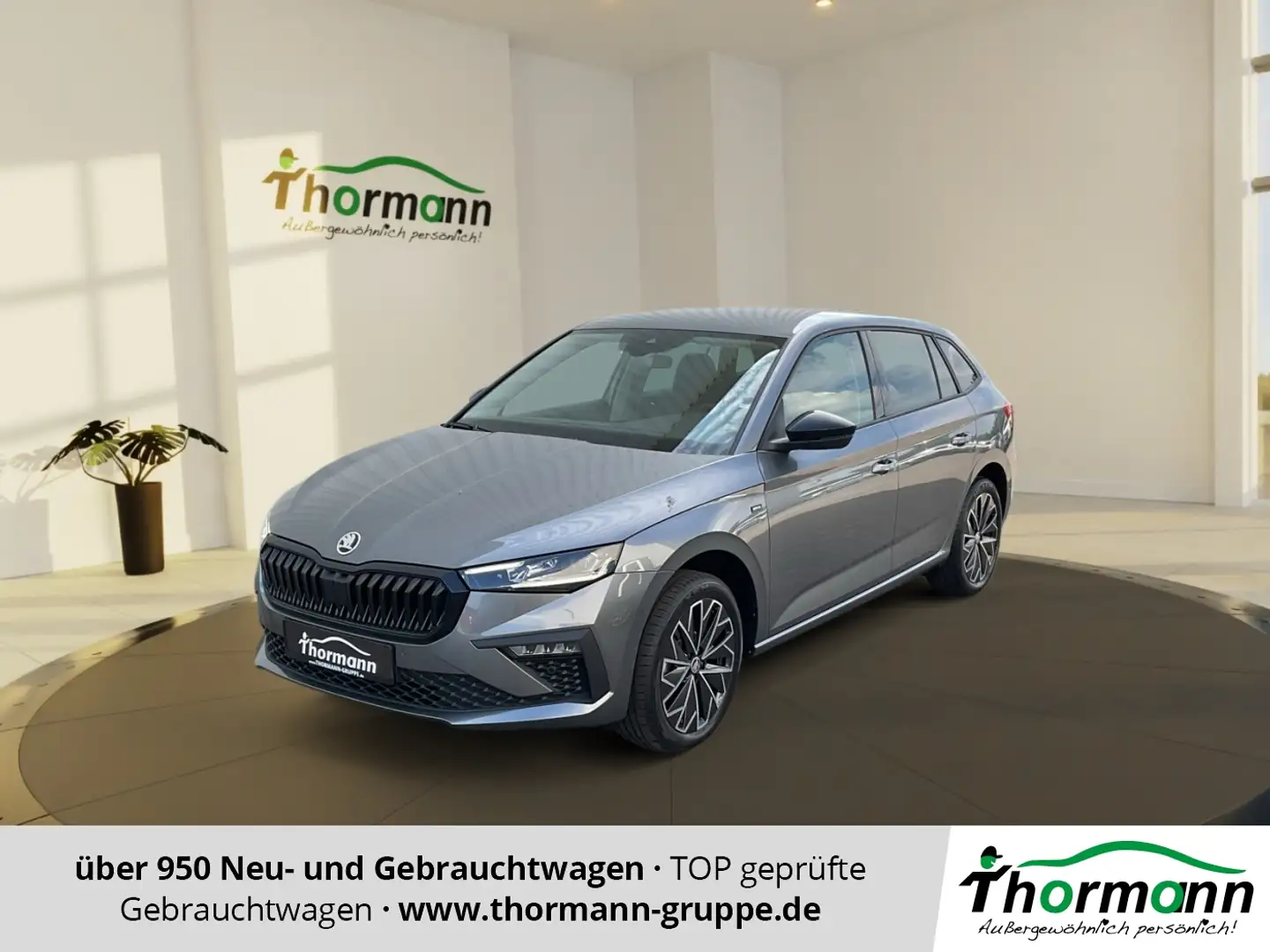 Skoda Scala 1.0 TSI Drive ACC SpurH DynLi MATRIX Gris - 1