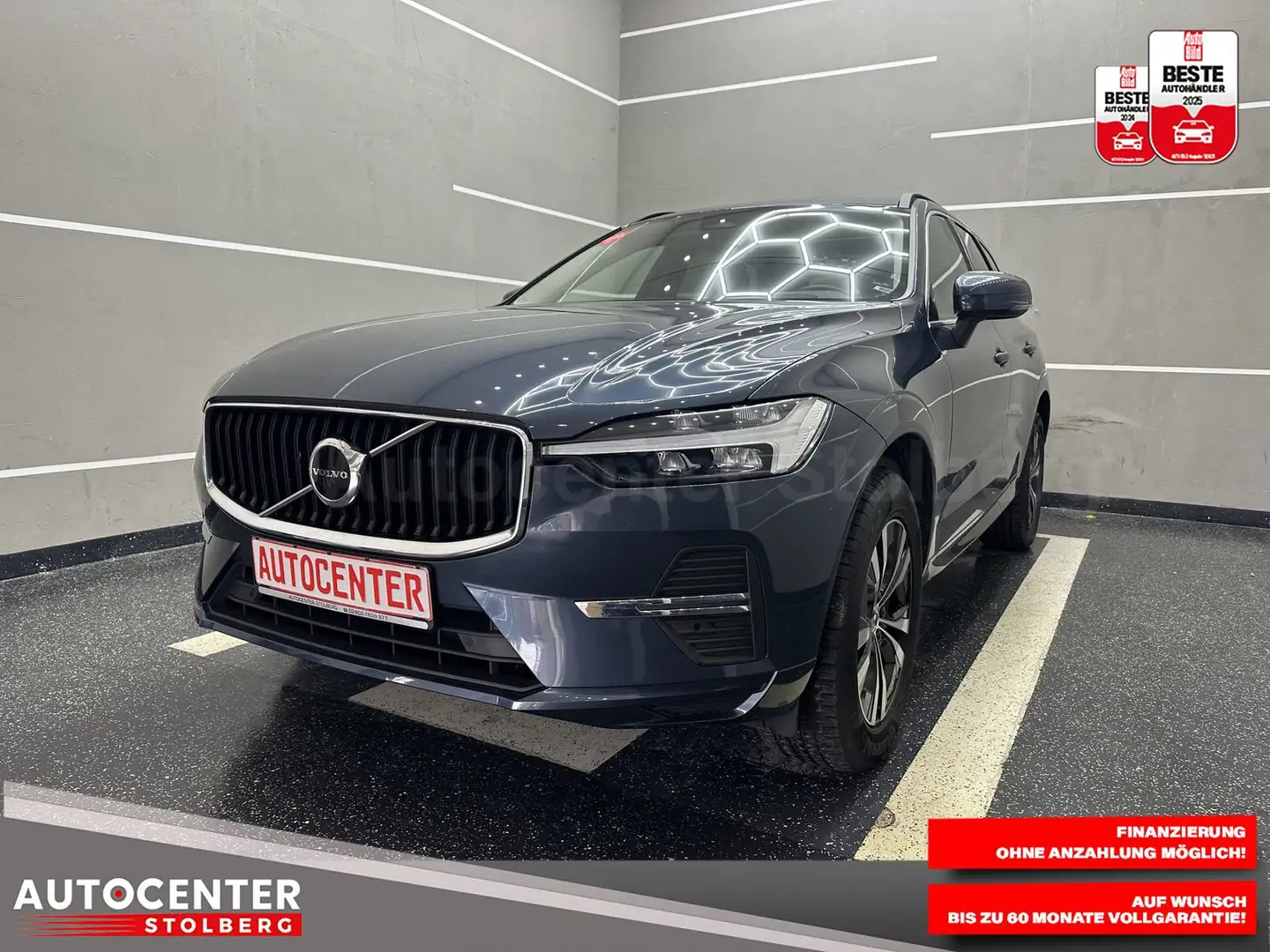 Volvo XC60 Momentum Pro AWD "PANO-NAVI-CAM-SITZH" Blau - 1