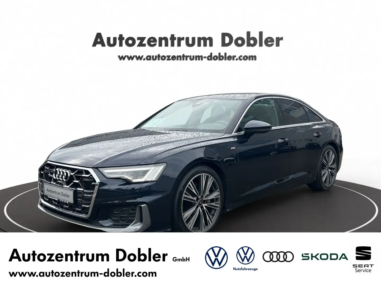 Audi A6 S line 45 TFSI quattro Leder Glasdach Matrix Blau - 1