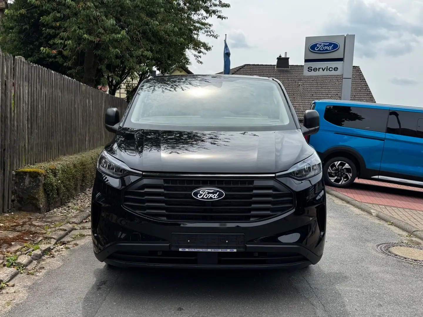 Ford Transit Custom Kasten 320 L2 Trend*AHK*LED*KAMER Schwarz - 2