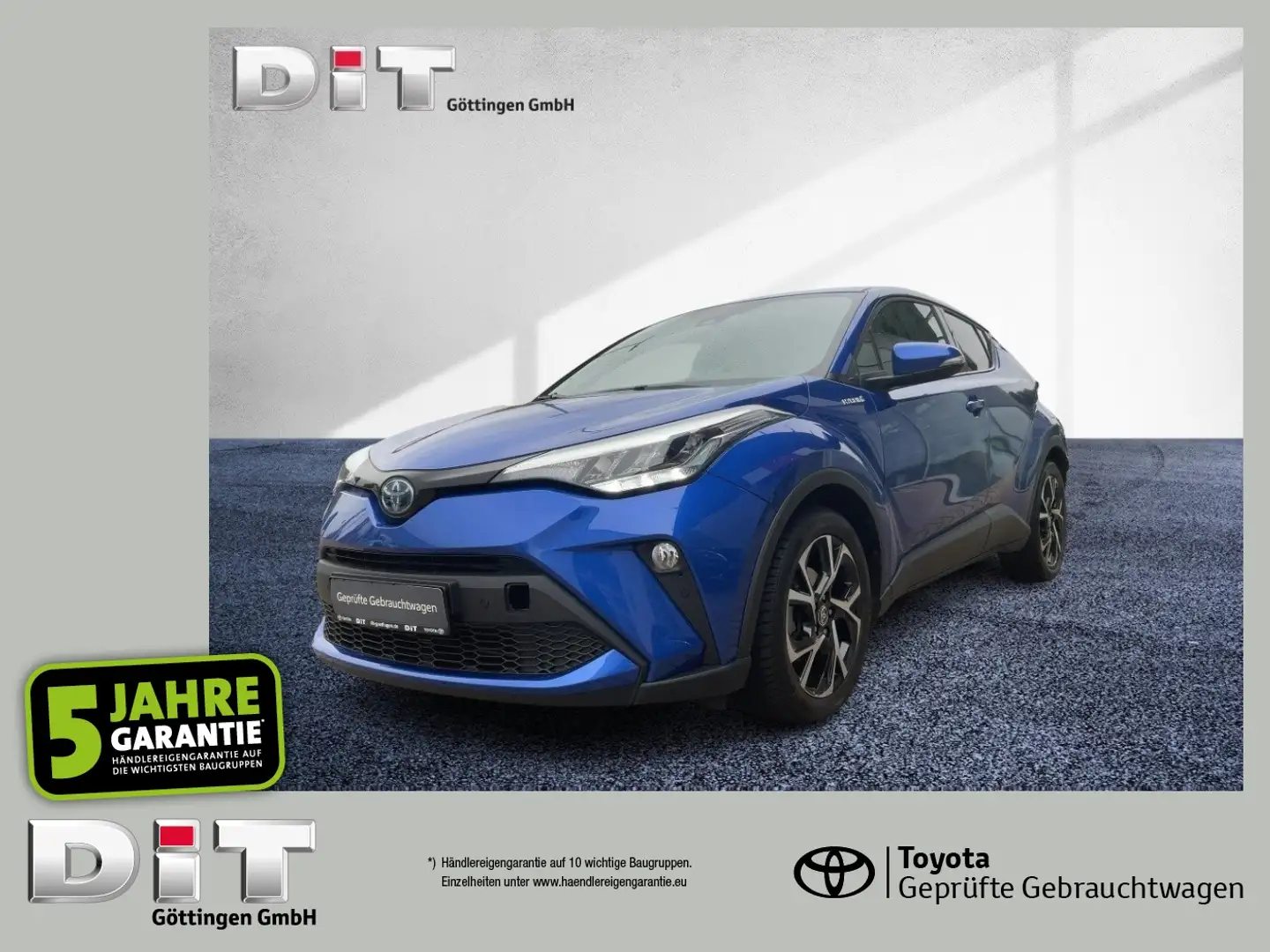 Toyota C-HR 2.0 Team D ACC+LED+Navi+SHZ+2xKlima+Kam.+LM Blau - 1
