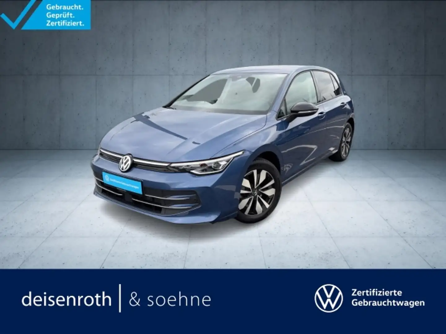 Volkswagen Golf GOAL 2.0 TDI DSG AHK/Nav/LED+/Kam/IDA/ACC/Assist Blau - 1