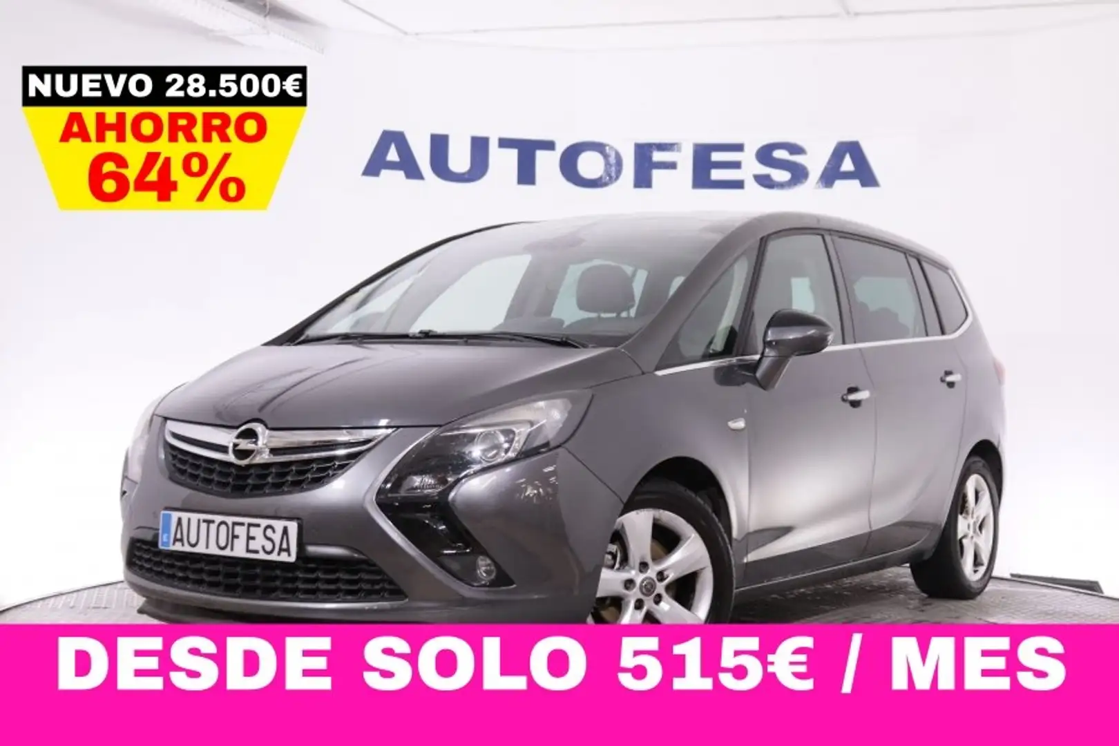 Opel Zafira 2.0 CDTI TOURER COSMO 130CV 7 PLAZAS 5P #TECHO PAN Noir - 1