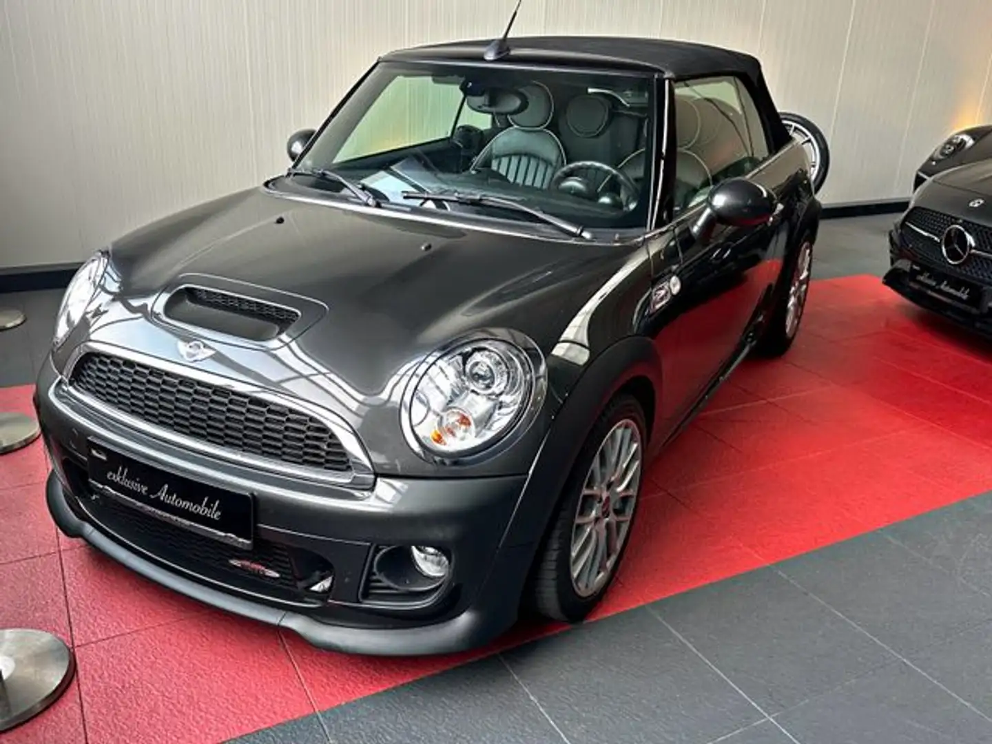 MINI John Cooper Works Cabrio 2.Hand H/K Leder Xenon  John Cooper Works Серый - 1