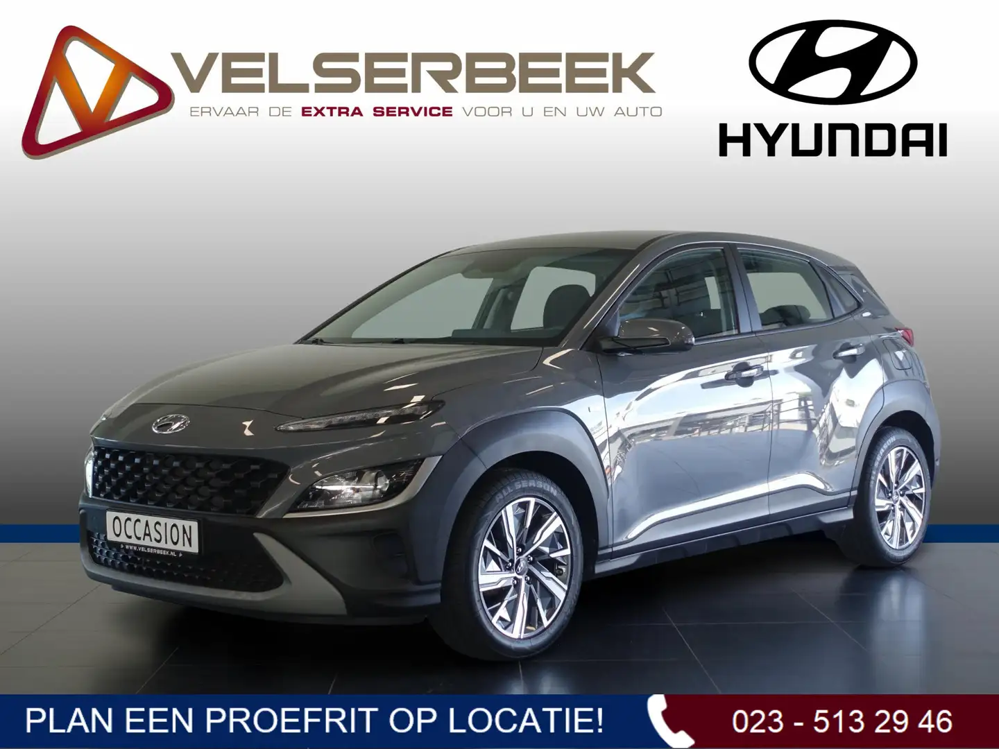 Hyundai KONA 1.0 T-GDI Comfort *Camera/LMV/Carplay * Grijs - 1