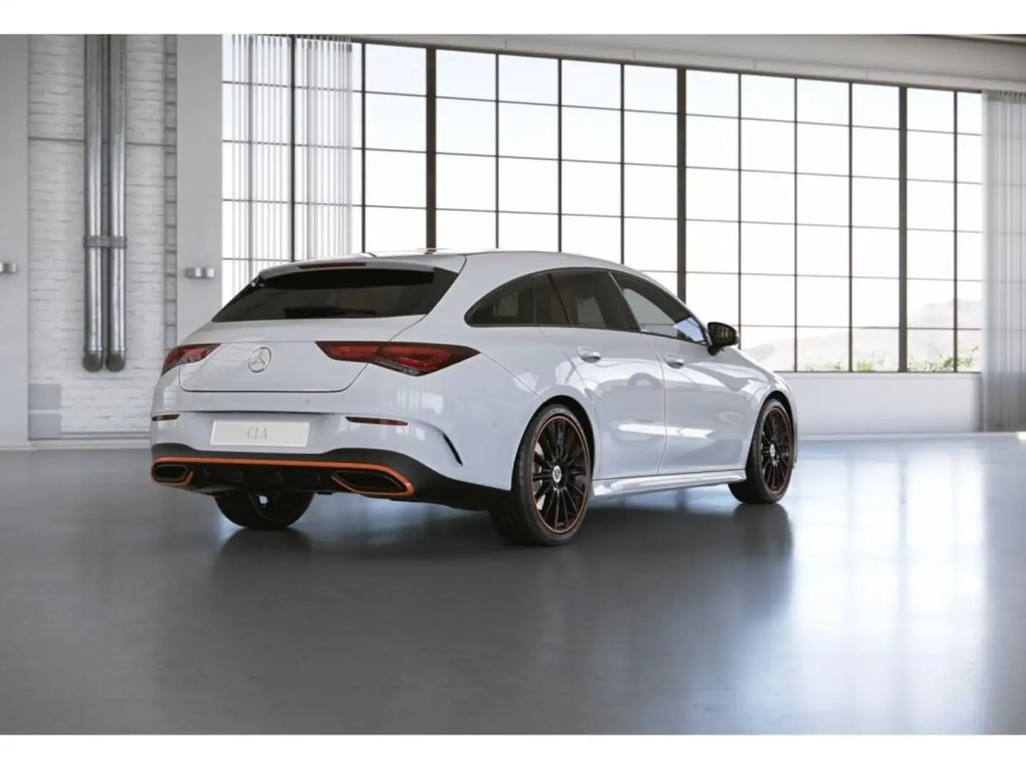 Mercedes-Benz CLA 250 4MATIC Shooting Brake +Perf-AGA+AMG+MBUX Blanco - 2