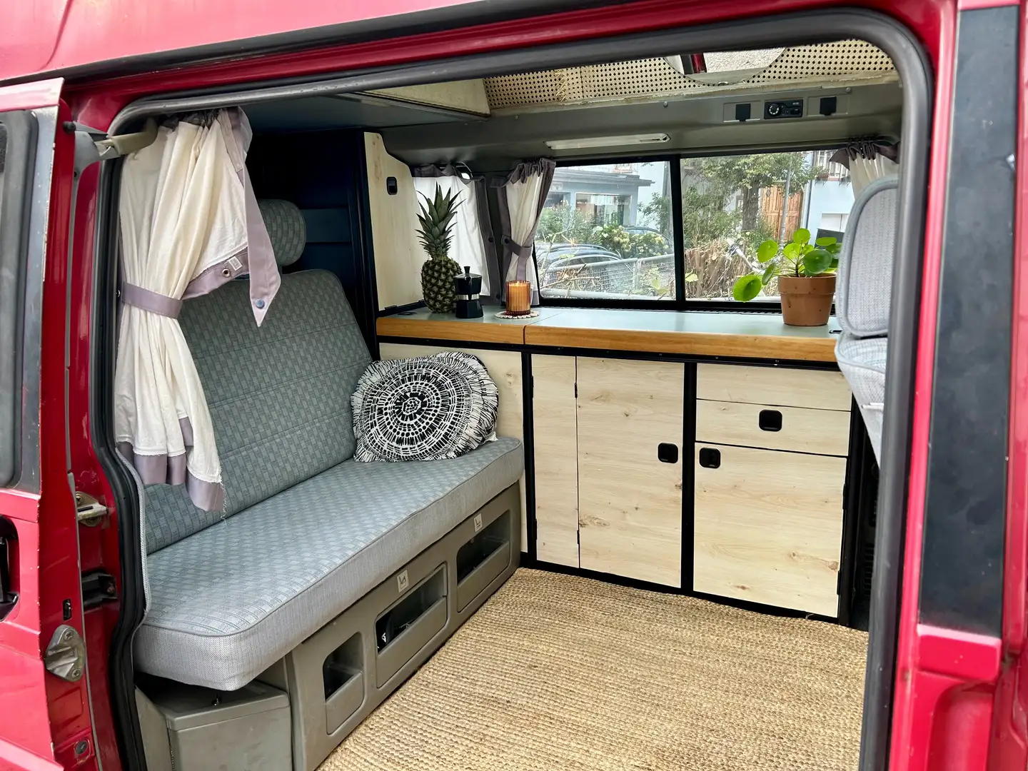 Volkswagen T4 California California Coach Bulli Kultbus -Scheckheftgepflegt Piros - 2