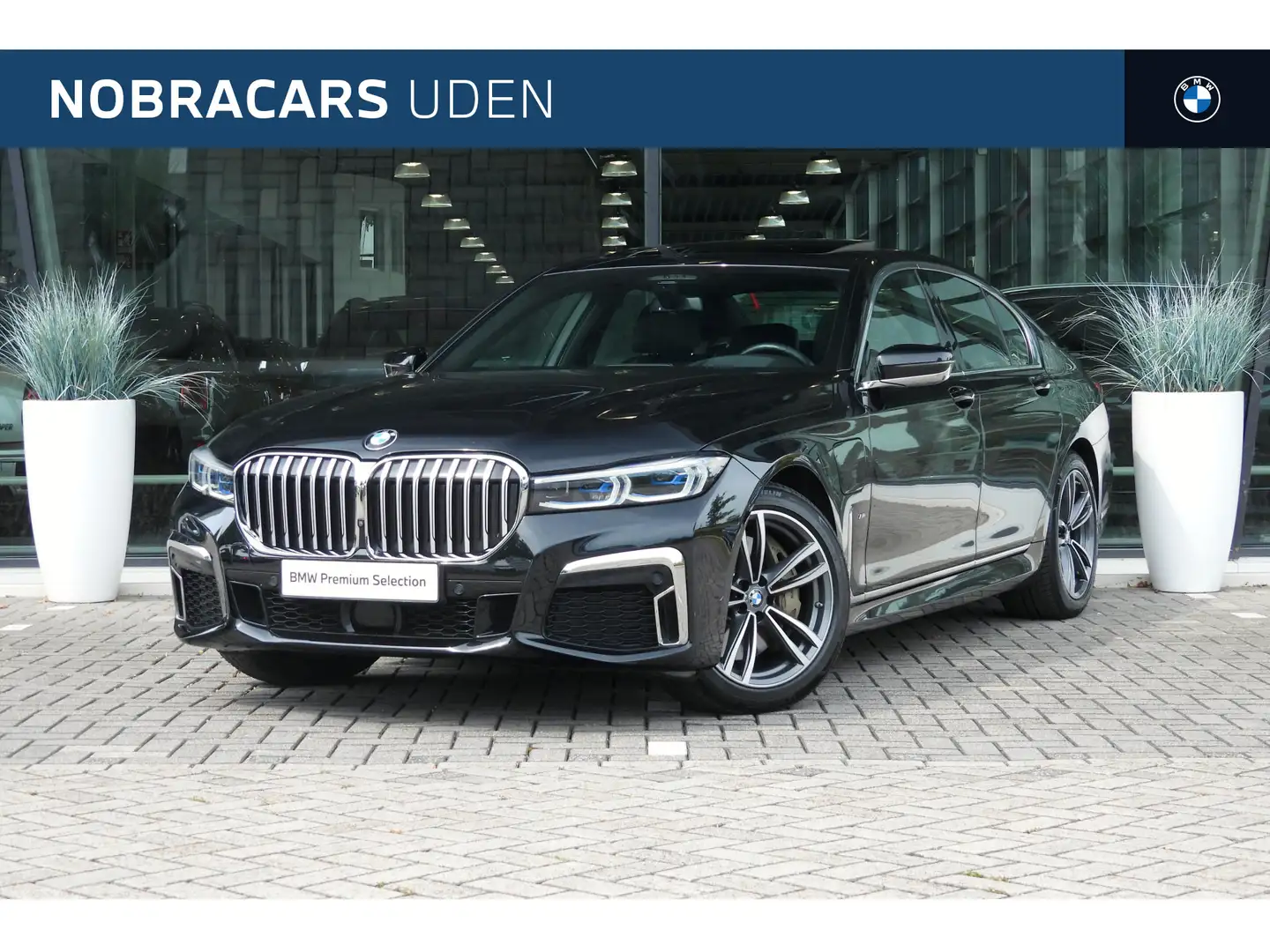BMW 745 7 Serie 745e High Executive M Sport Automaat / Sch Zwart - 1