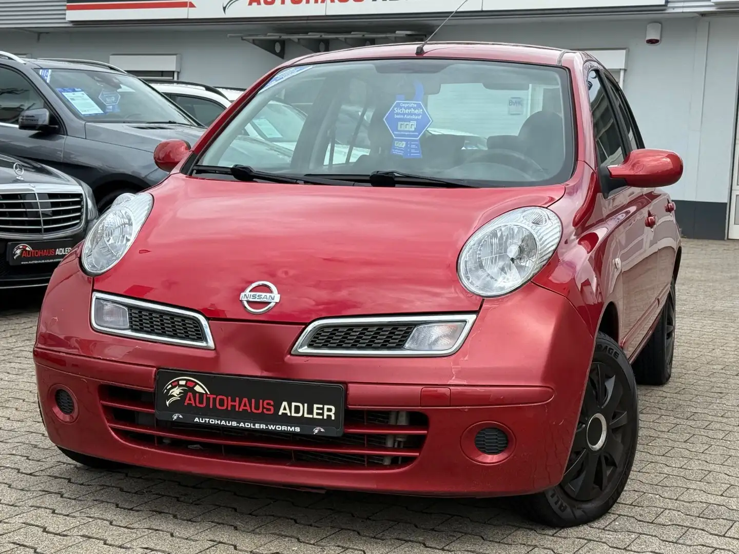 Nissan Micra MICRA 1.2*SCHALTER*5-TRG*KLIMA*BT*MULTIF*NEBEL* Roşu - 2