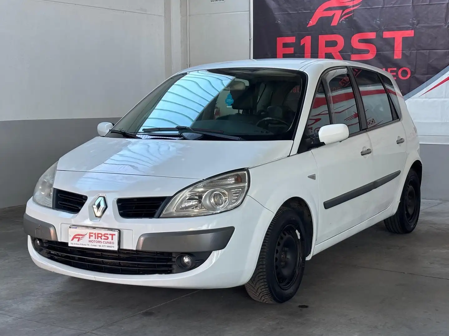 Renault Scenic Scenic II 2007 1.5 dci Serie Speciale 85cv Bianco - 2