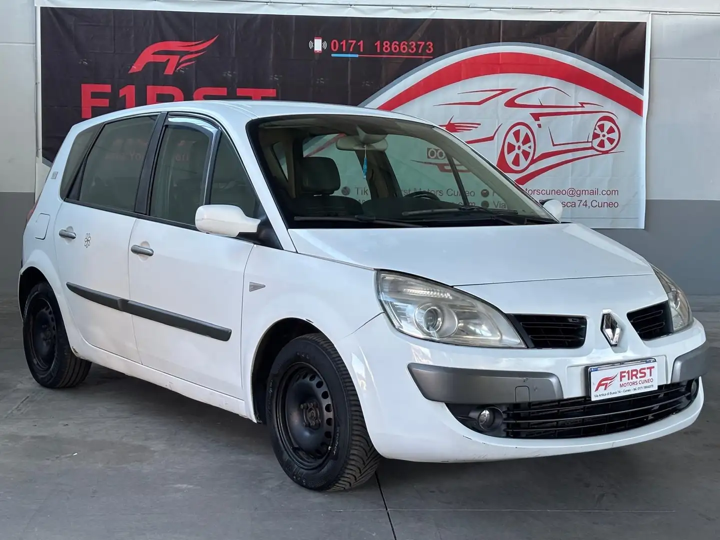 Renault Scenic Scenic II 2007 1.5 dci Serie Speciale 85cv Bianco - 1