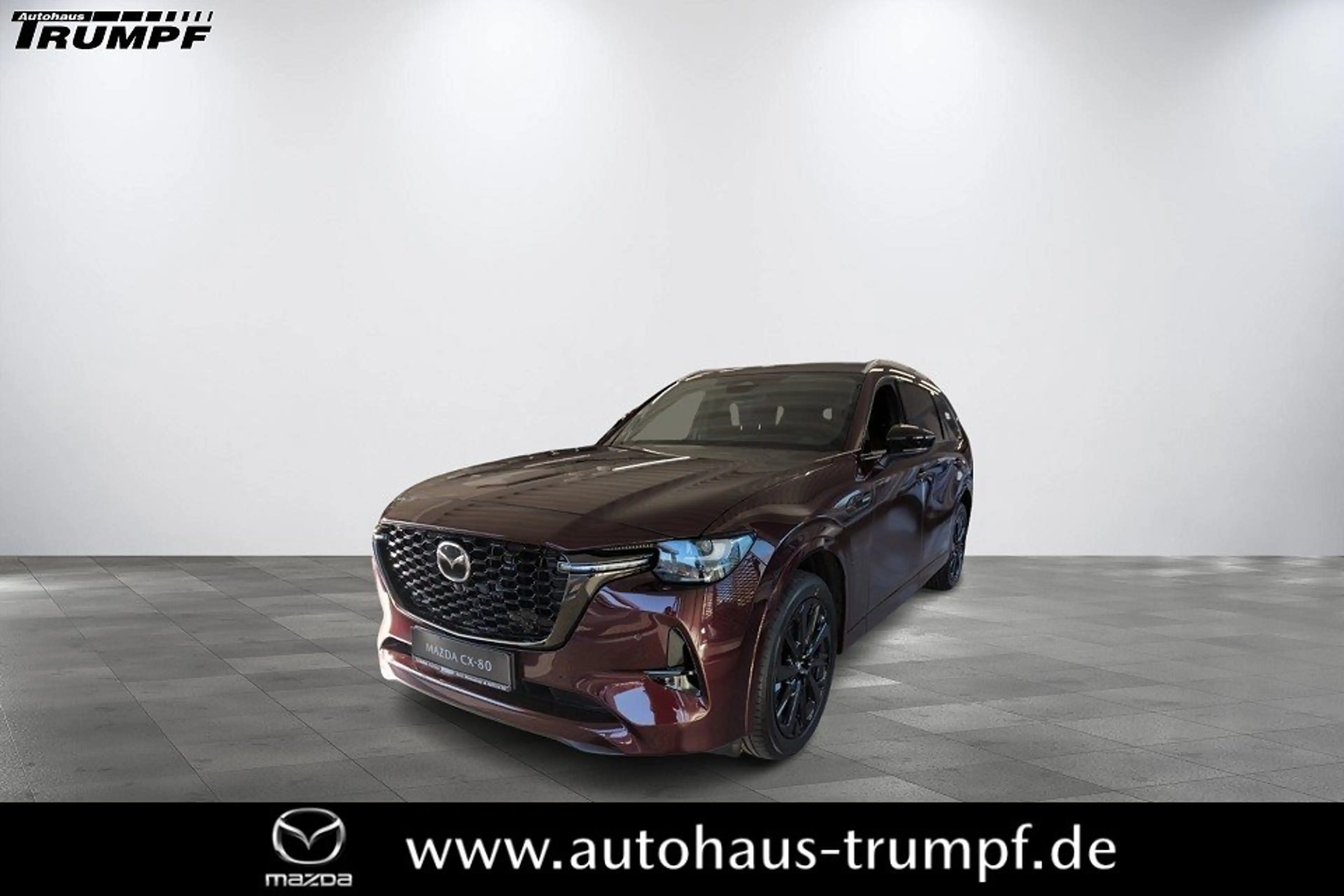 Mazda CX-80 3,3l D 254PS 8AT AWD Homura Plus Leder schwarz