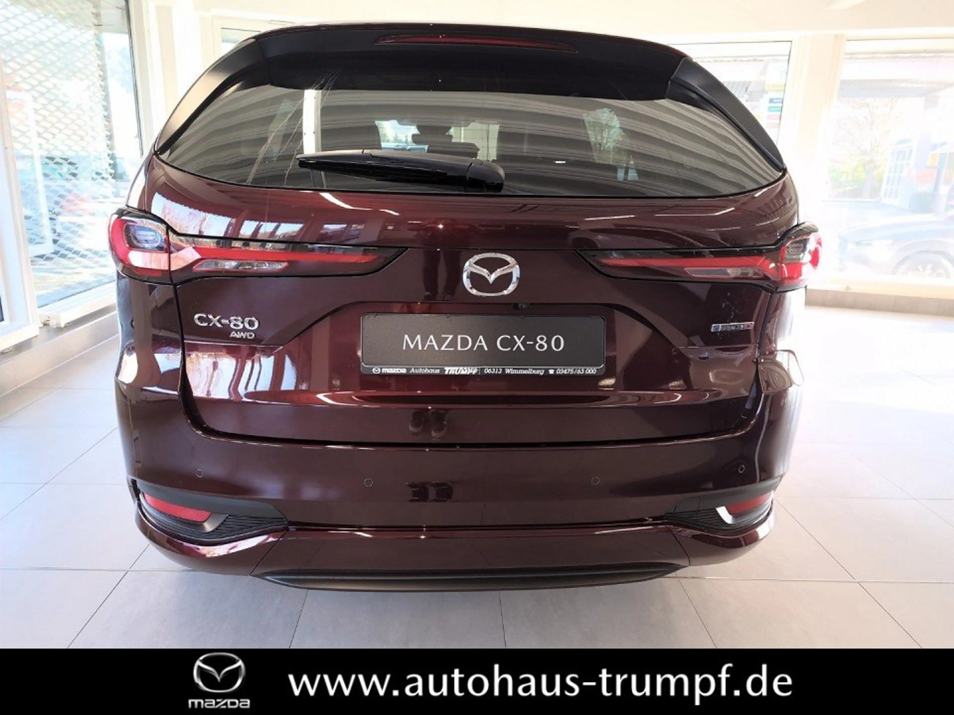 Mazda CX-80 3,3l D 254PS 8AT AWD Homura Plus Leder schwarz — photo 8