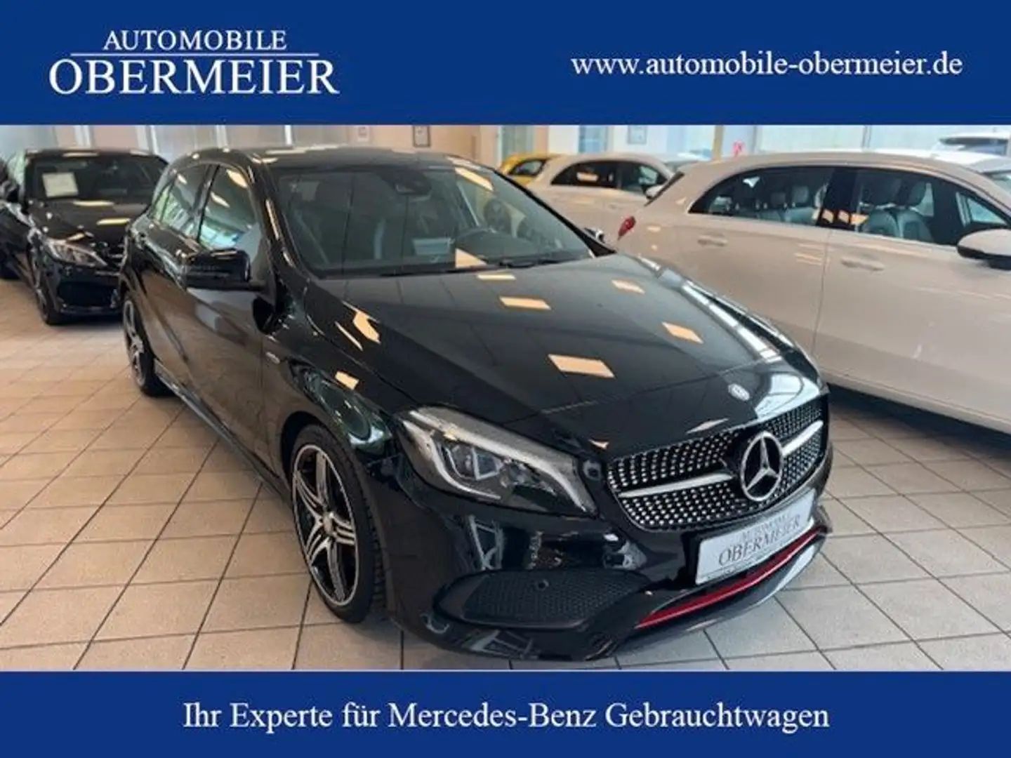 Mercedes-Benz A 250 AMG/Night 7G-DCT SHZ PTS LED IHC Navi Schwarz - 1