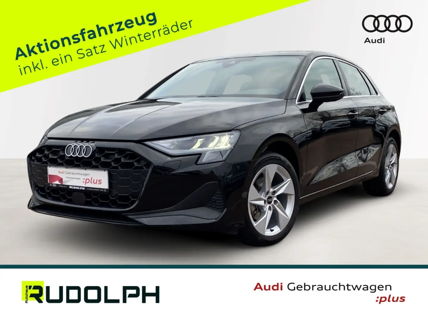 Audi A3 Sportback 30 TFSI S tronic LED NAVI PDCv+h SHZ Schwarz - 1