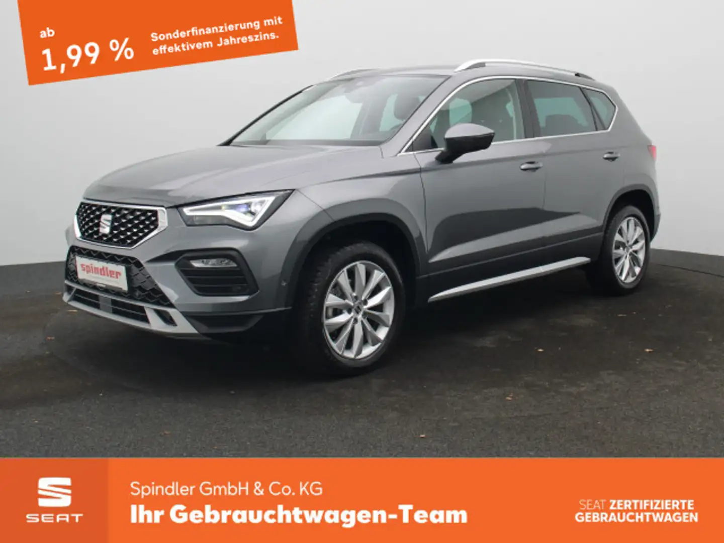 SEAT Ateca Xperience 1.5 TSI DSG/ AHK, LED, ACC, Navi Gris - 1