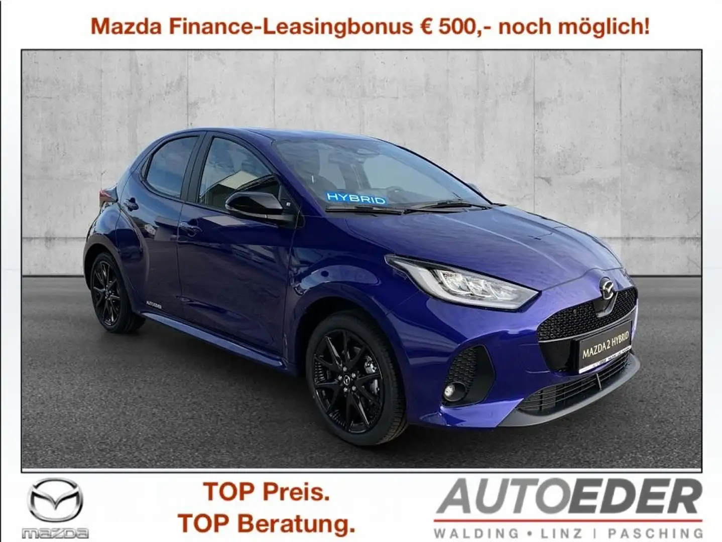 Mazda 2 Mazda2 Hybrid Homura Aut. Blau - 1