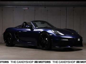 Boxster Spyder PDK*Enzianblau*Schalensitze*BOSE...