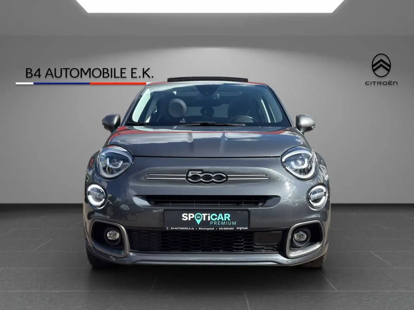 Fiat 500X Hybrid Dolcevita 1.5 GSE 130 Sport FALTDACH Gris - 2