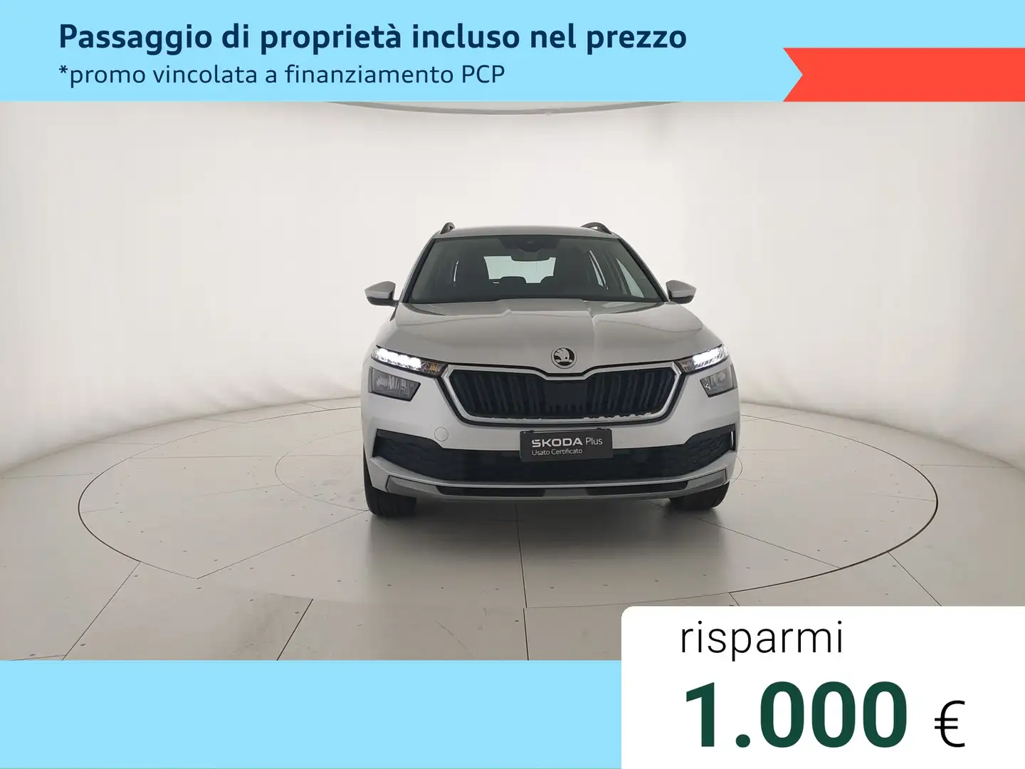 Skoda Kamiq 1.0 TSI Ambition 95 CV Argento - 2