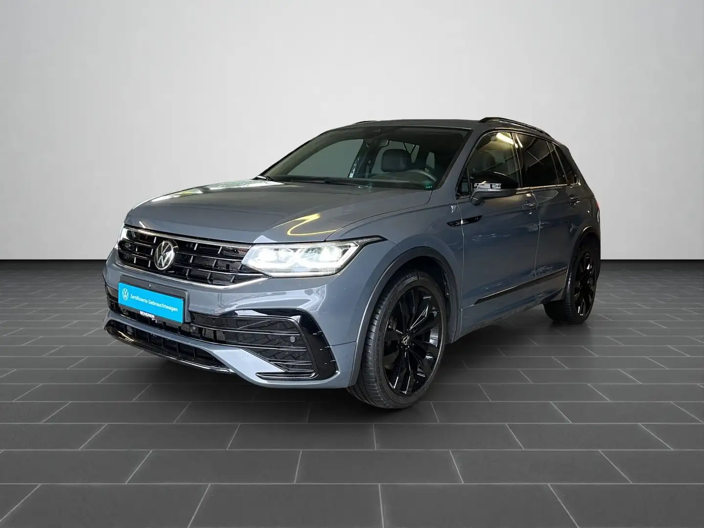 Volkswagen Tiguan 2.0 TSI R-Line 360° KAMERA MATRIX BLACK-S Grau - 1