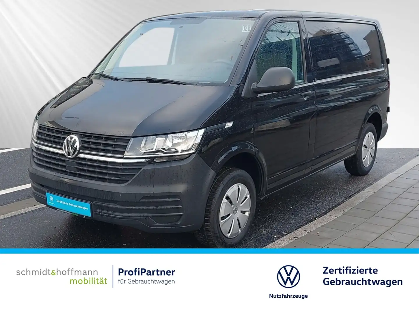 Volkswagen T6.1 Transporter Kasten 2.0 TDI SITZHZ+PDC+HHC Schwarz - 1