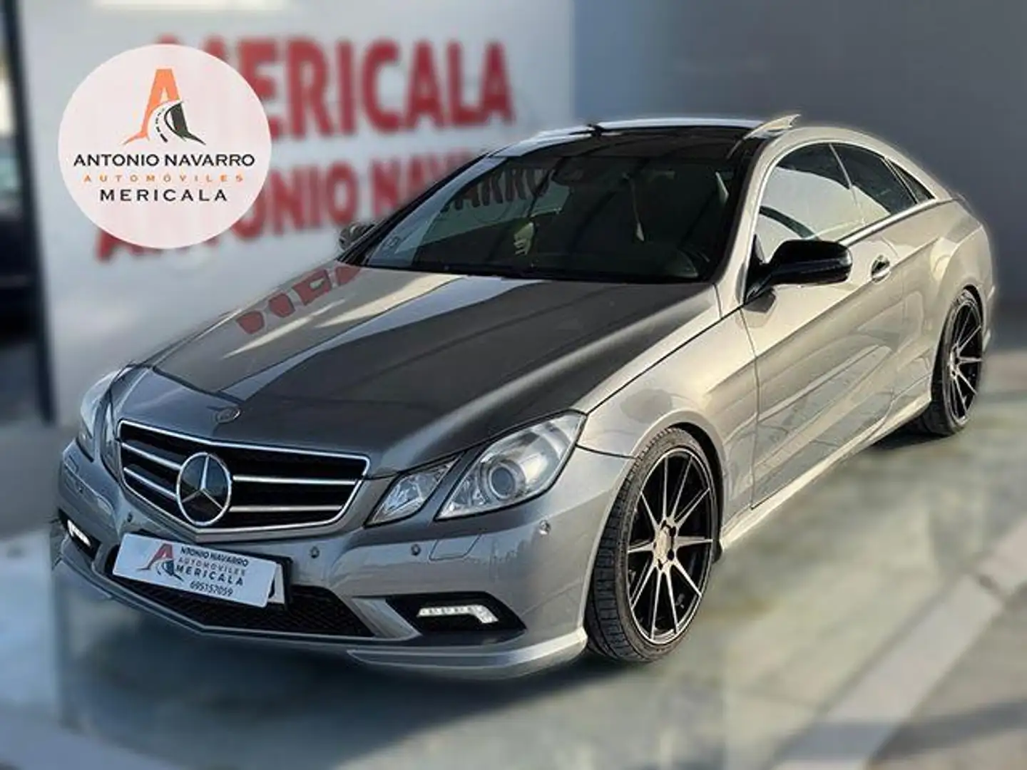Mercedes-Benz E 350 Coupé 350CDI BE Aut. Grigio - 1