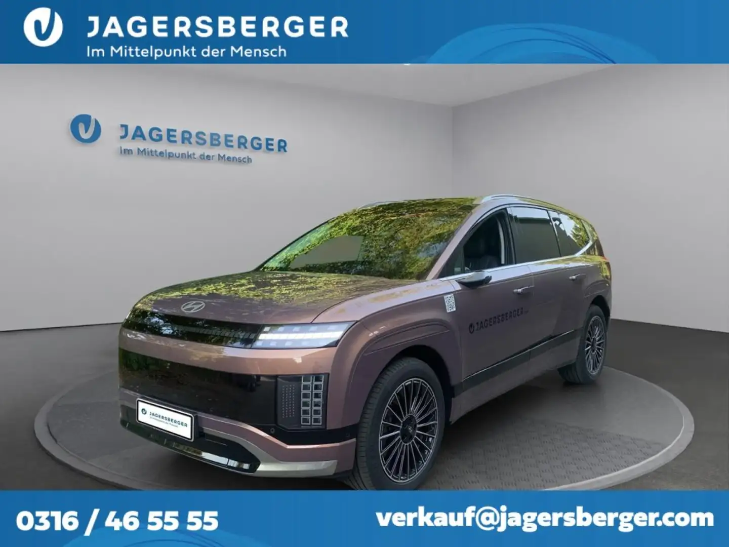 Hyundai IONIQ 9 Elektro 110kWh 4WD 6Stz. AHK Calligraphy Perfor Braun - 1