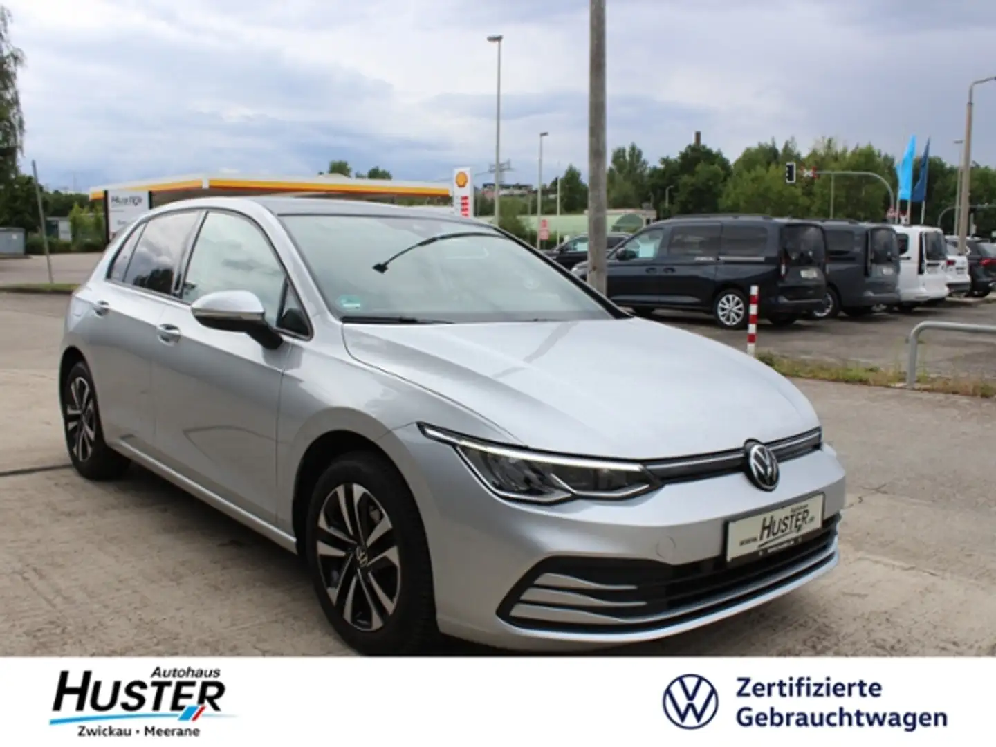 Volkswagen Golf VIII United 1.5 TSI*STHZ,PANO,LED* Plateado - 1