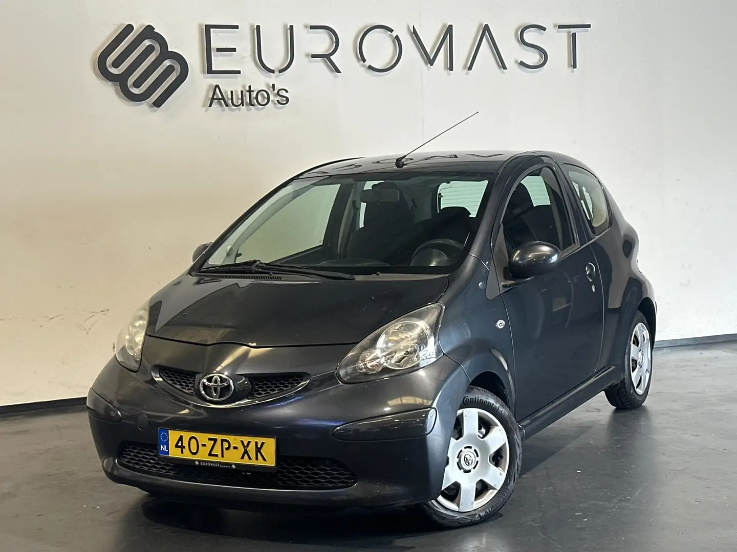 Toyota Aygo 1.0-12V + Airco - Nieuw apk - Elect. Ramen Gris - 1